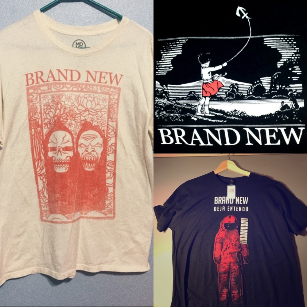 *ISO* BRAND NEW BAND MERCH